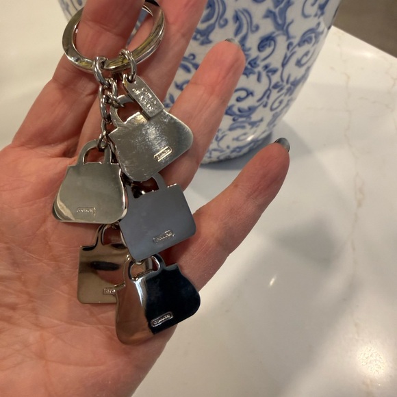 Coach Multicolor Bag Charm Key Holder - Picture 3 of 3